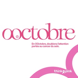 En OOctobre, doublons l'attention portée au cancer du sein