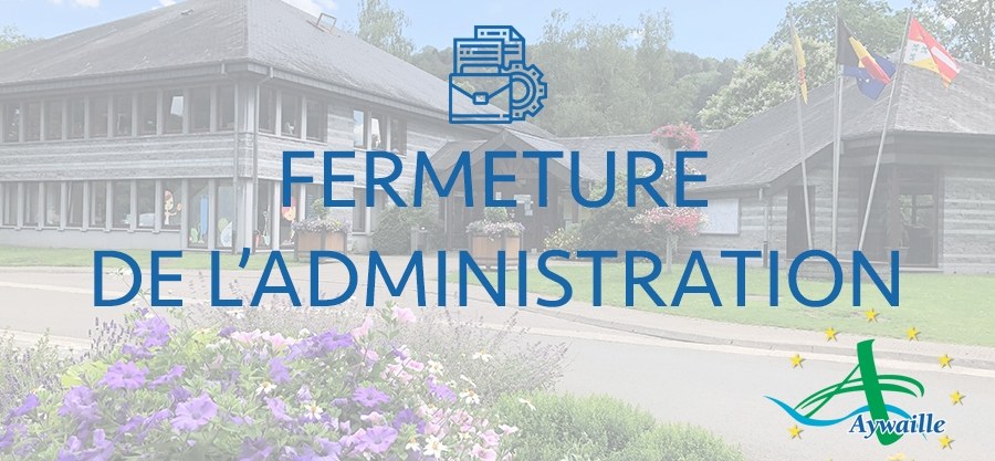 Fermeture de l'Administration communale le lundi 2 novembre 2026