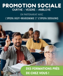 Promotion sociale - Formations 2026-2027 - Séance d'information