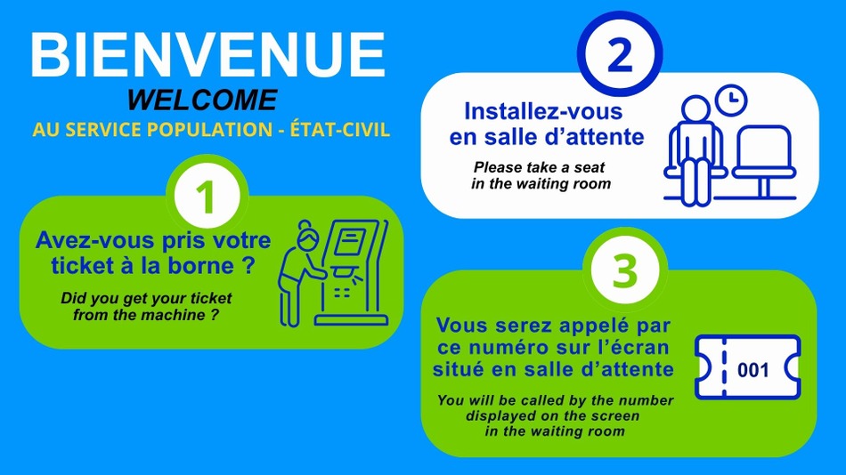 Accueil Ticket Population Etat civil