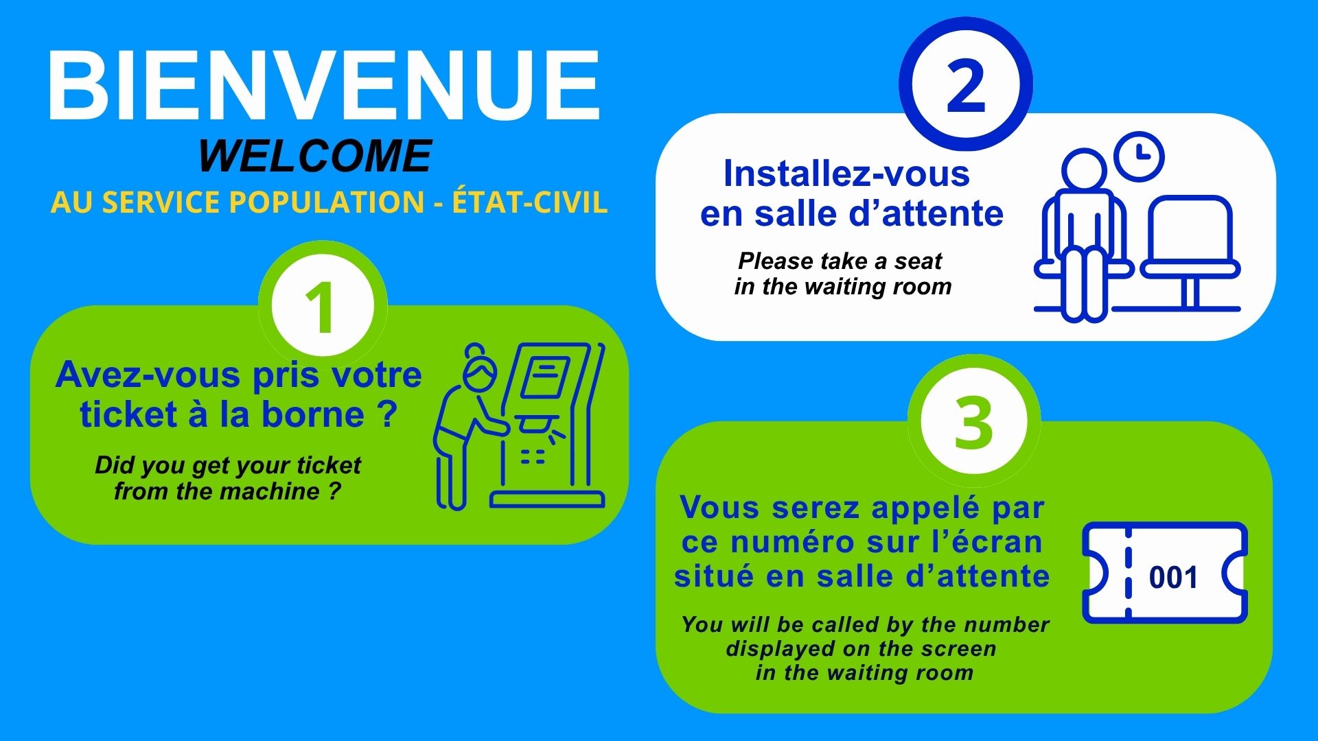 Accueil Ticket Population Etat civil