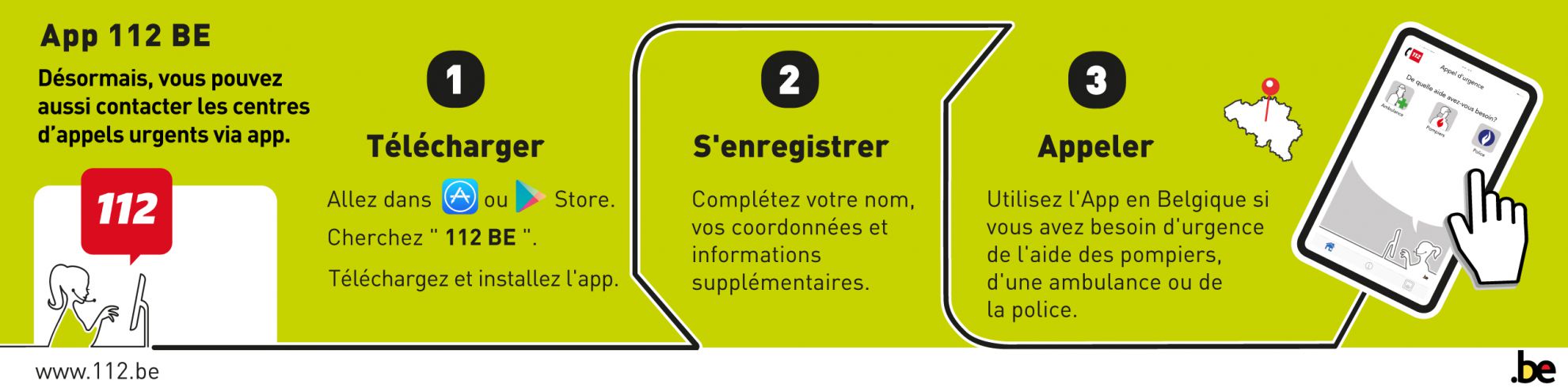 App 112 banner