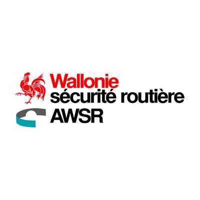 AWSR Wallonie sécurité routière logo