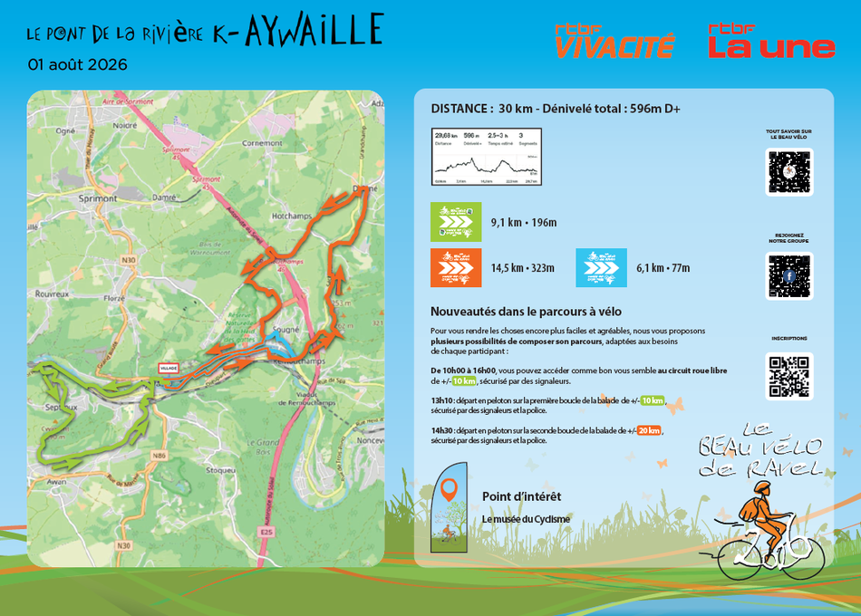 Beau vélo de Ravel   Carte 