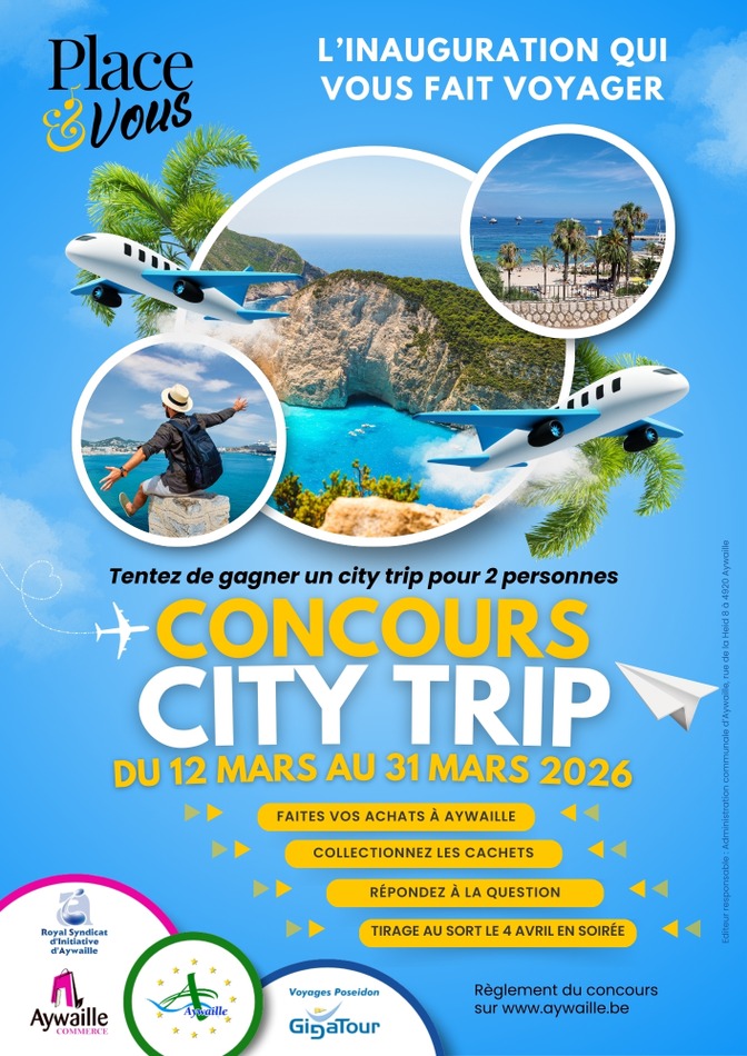 Concours City trip (21 x 29.7 cm)   Affiche Question