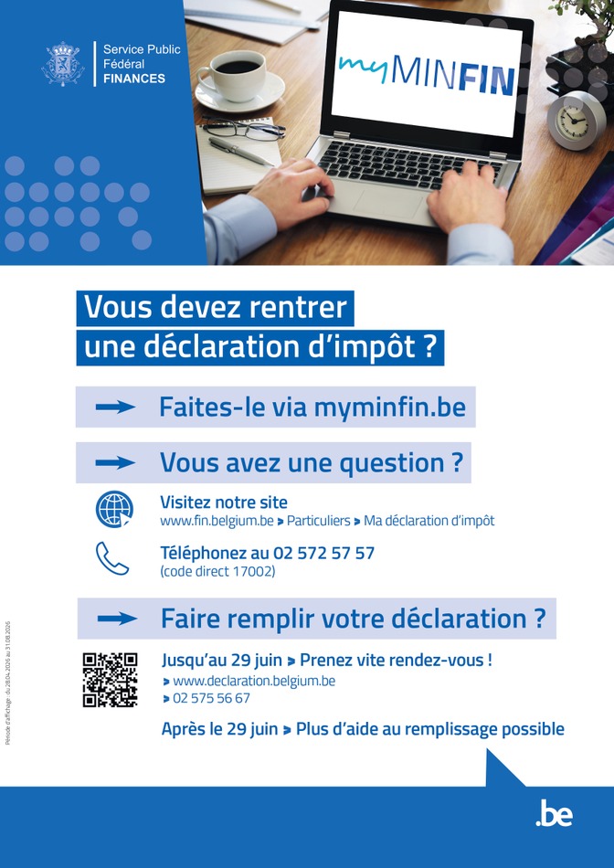 Déclaration d'impôt 2026