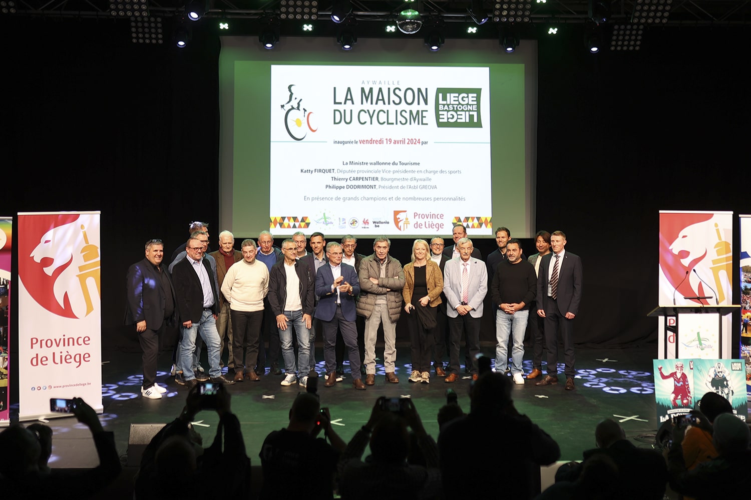 Inauguration Maison du cyclisme Liège Bastogne Liège min