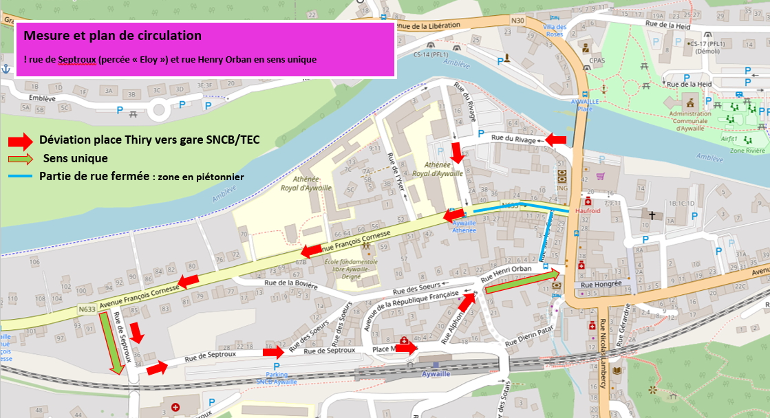 infotrafic Aywaille Winter and sale