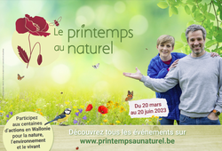 Le Printemps au naturel affiche