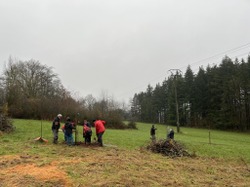 Semaine de l'arbre 2023 Plantation du verger (3)