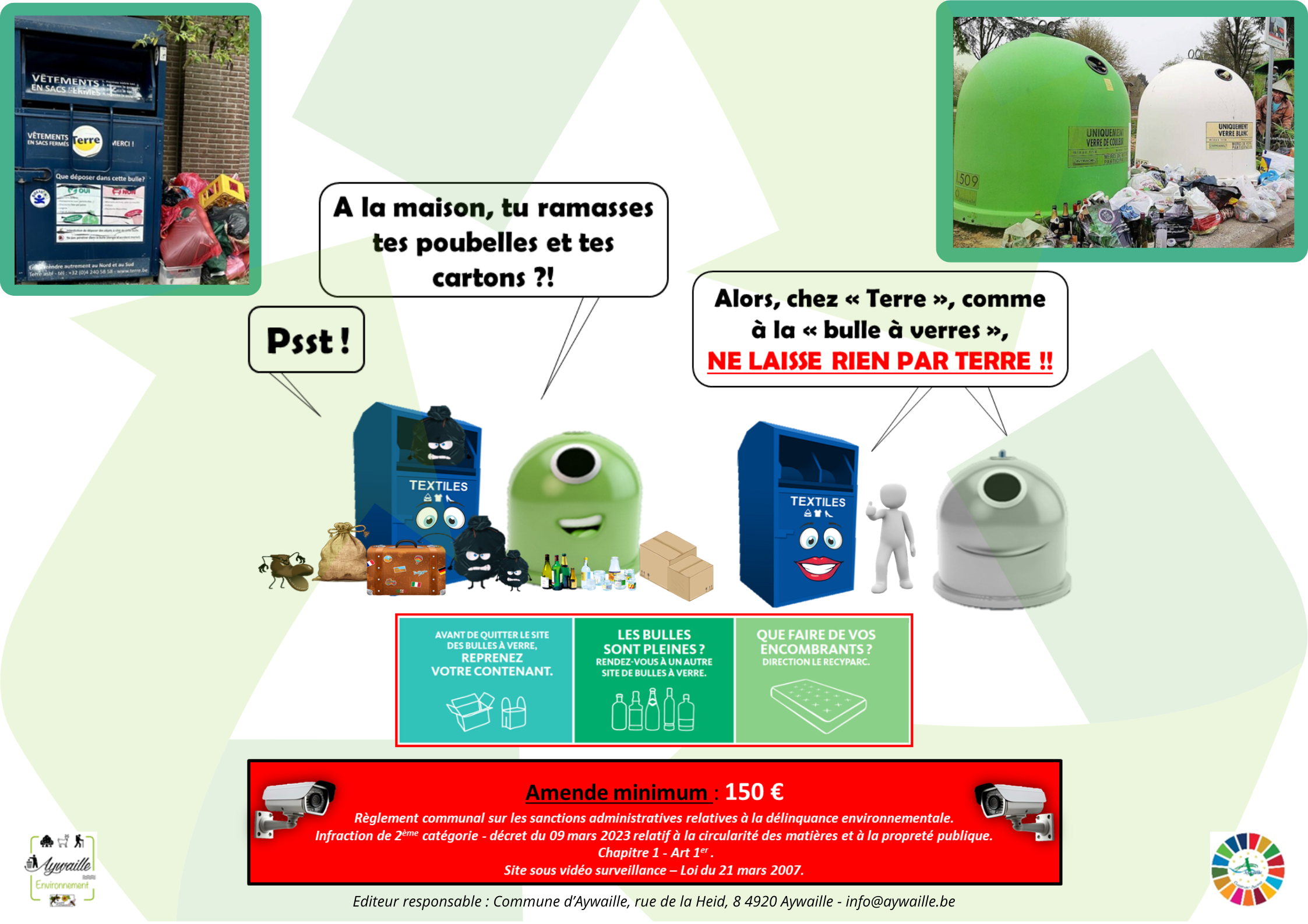 Sensibilisation dépôts illicites