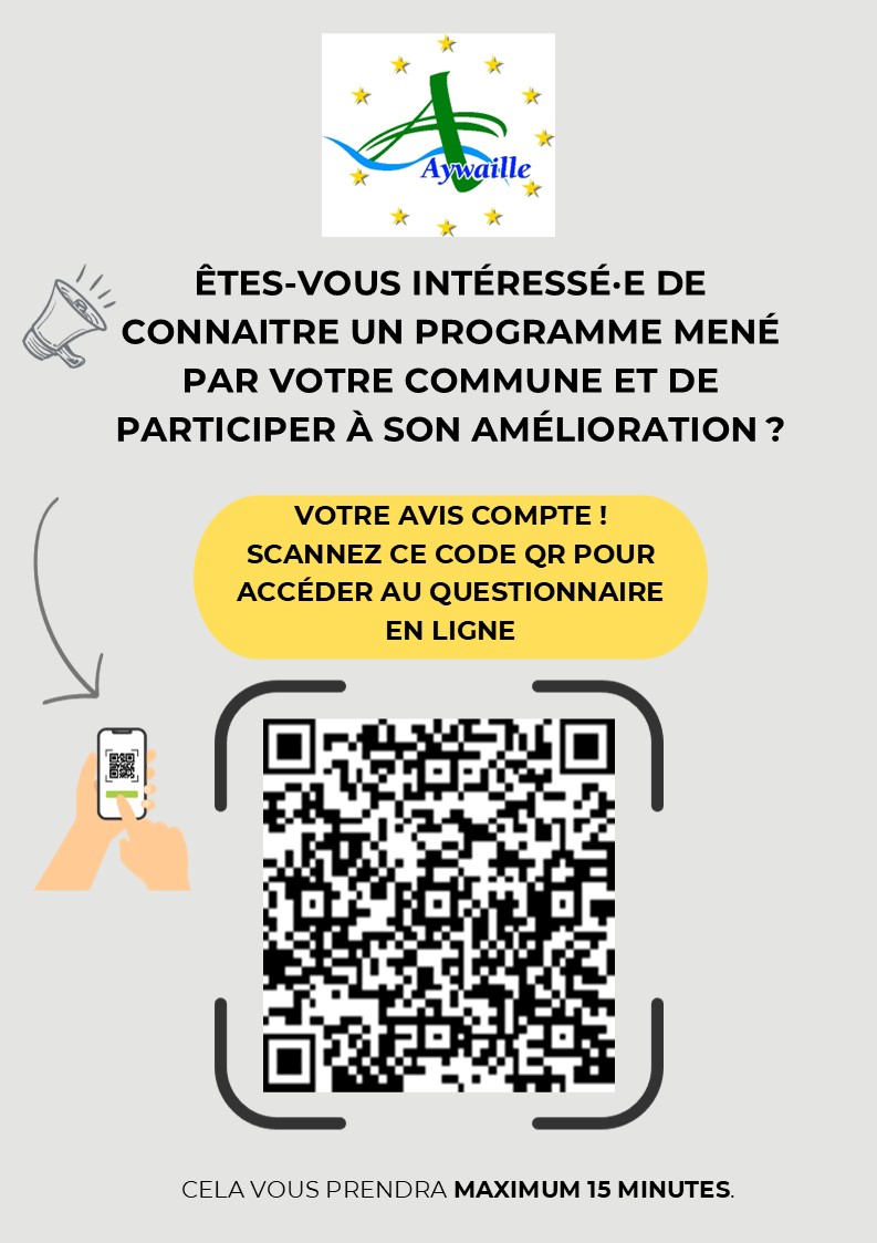 Support contenant le code QR Communes Lecture seule avec logo