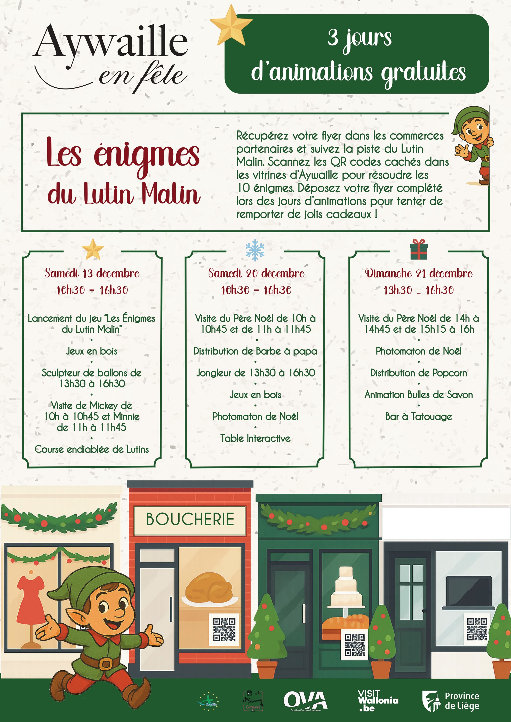 AFFICHE   AYWAILLE EN FÊTE   NOEL 2025
