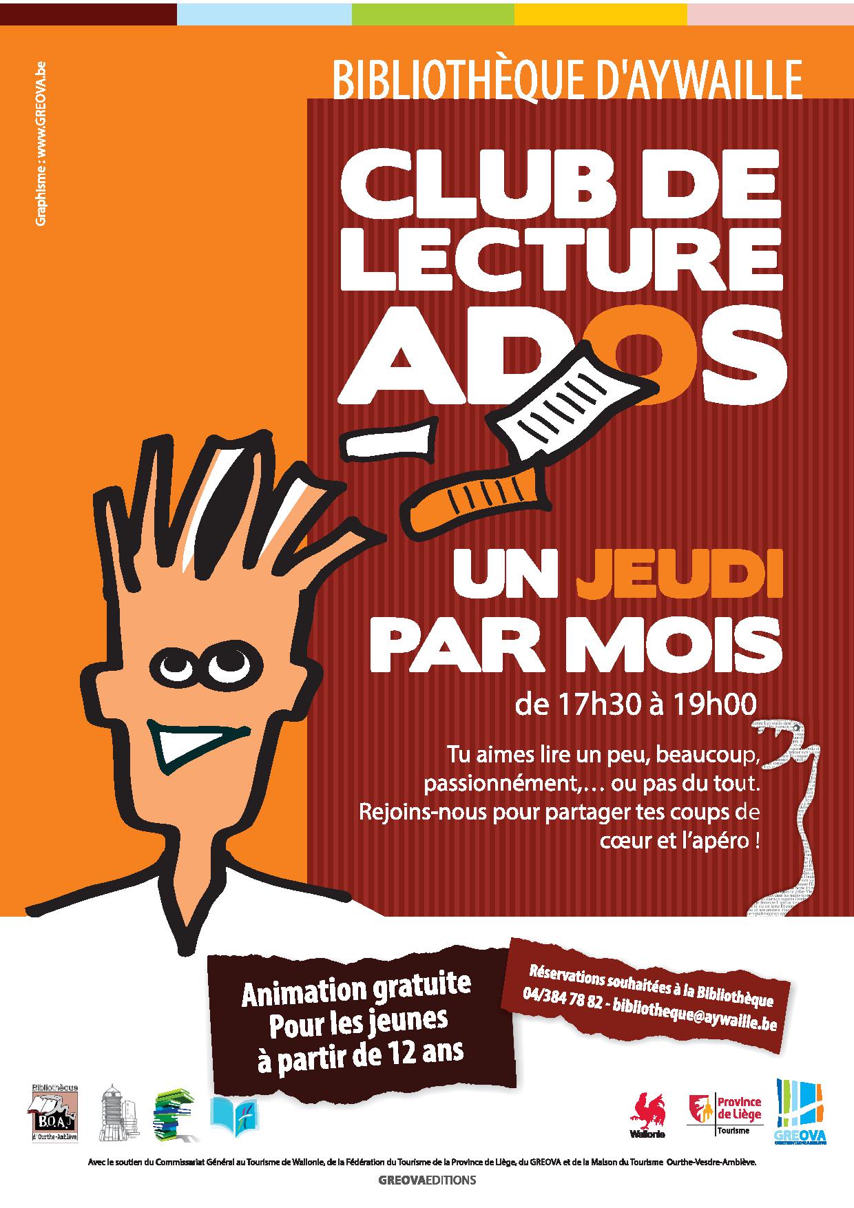 Club ados un par mois