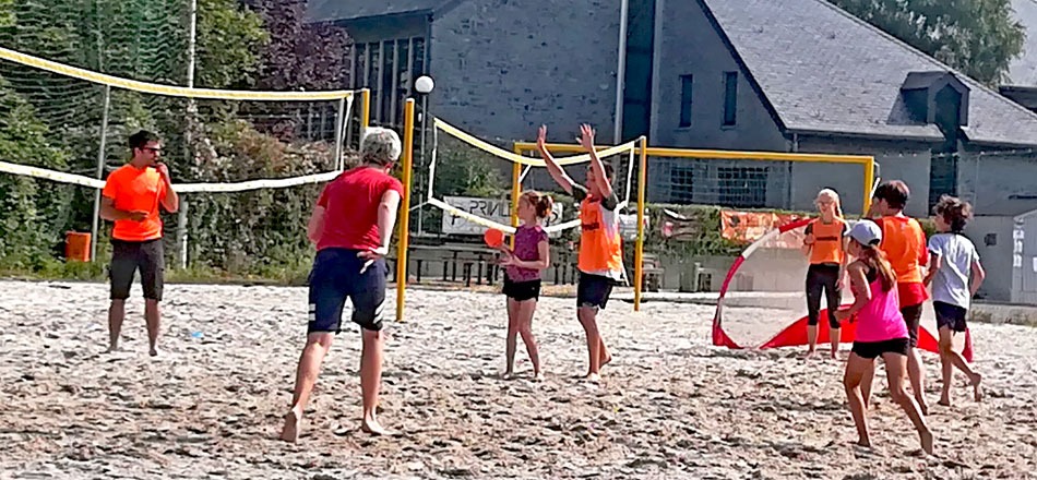 Aire de beach-volley