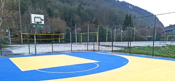 Centre sportif local intégré d'Aywaille, Aire de Street basket