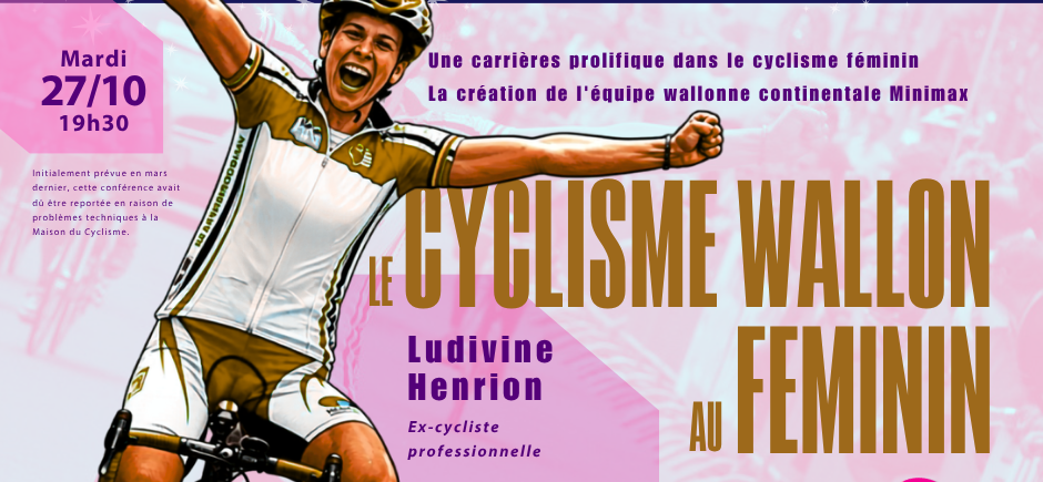 Cycling Evening - Conférence "Le cyclisme wallon au féminin"