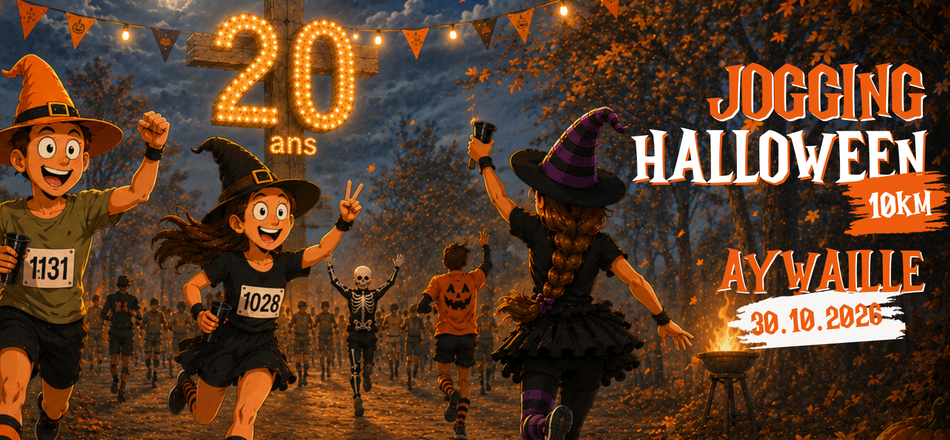 Jogging Halloween à Aywaille