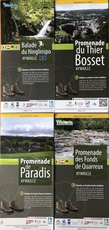 dépliants promenades