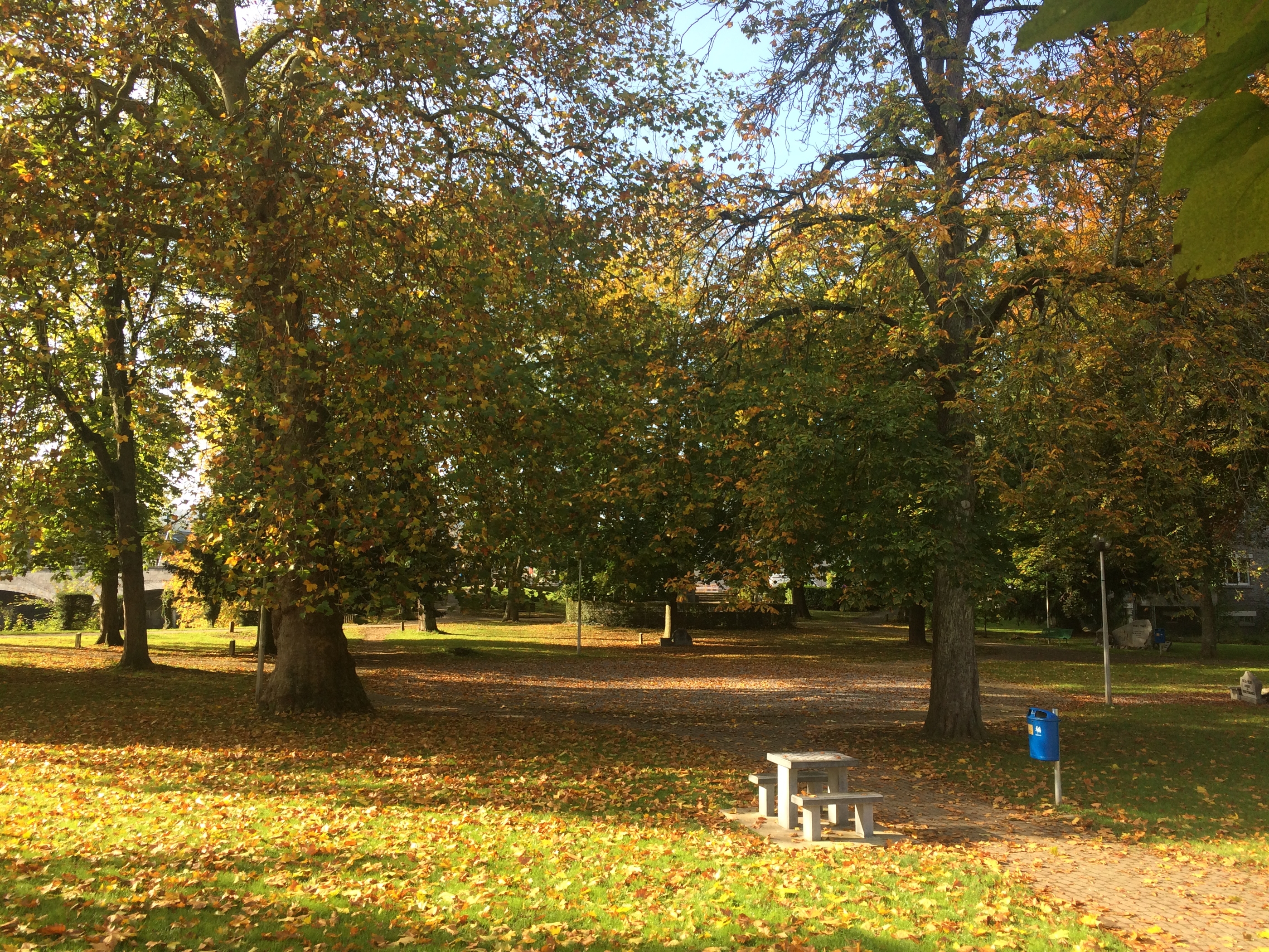 Le parc communal d'Aywaille