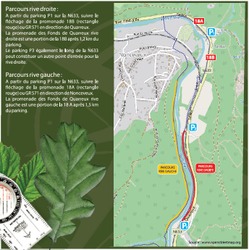 Promenade des Fonds de Quarreux carte