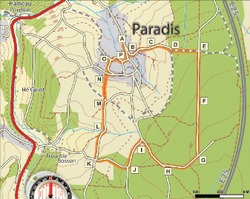 promenade Paradis carte