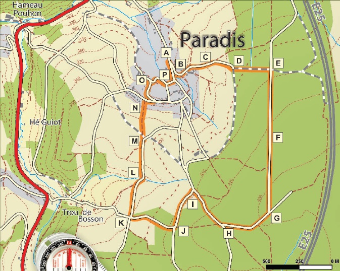 promenade Paradis carte